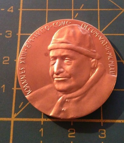 Medaglia papa giovanni xxiii - papa,