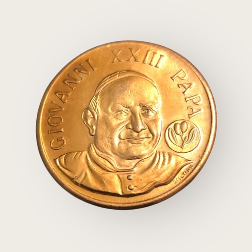 Medaglia papa giovanni xxiii - papa,