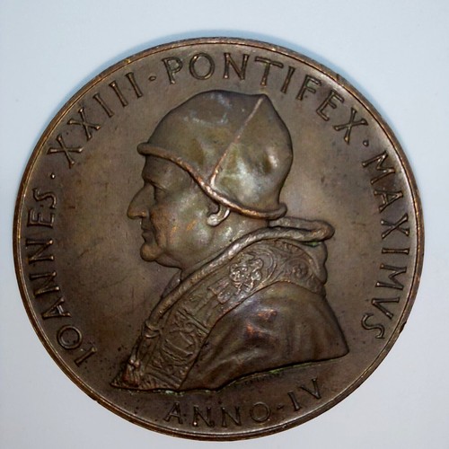 Medaglia papa giovanni xxiii - medaglia,