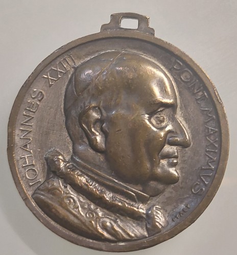 Medaglia con papa giovanni - medaglia,
