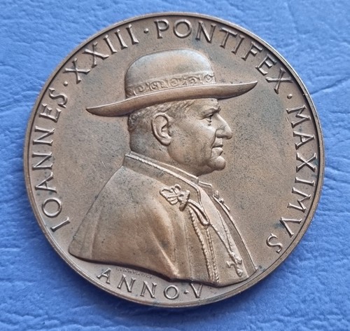 Medaglia bronzo vaticano papa - medaglia,