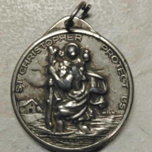 Medaglia religiosa tonda con