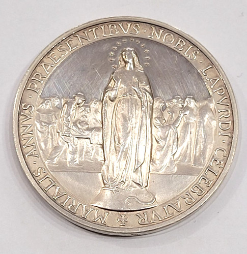 Medaglia argento papa giovanni - medaglia,