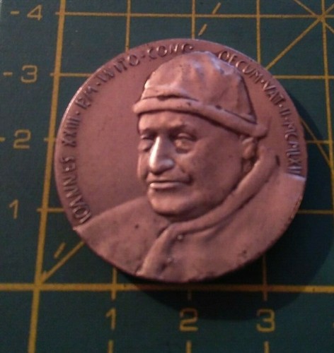 Medaglia papa giovanni xxiii - papa,