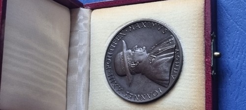 Medaglia bronzo scatola 1962 - medaglia,